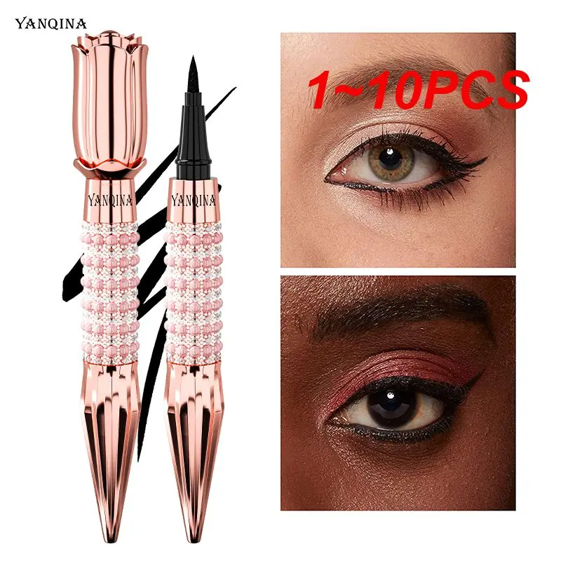 

1~10PCS Black Eyeliner Pen Soft Smooth Eye Liner Cosmetics Waterproof Eyeliner Not Easy Smudge Eyeliner Eyes Makeup