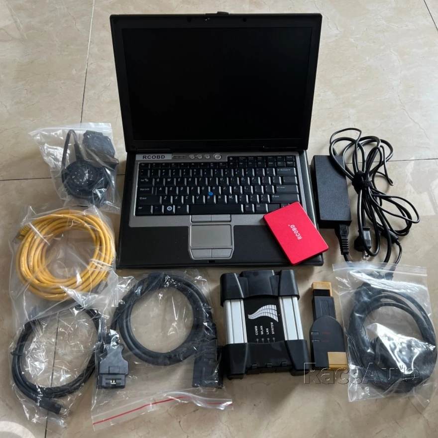 

For BMW ICOM Next with laptop D630 4g with icom Software ssd 2024/05 ready use for bmw programmer diagnostic tool scanner