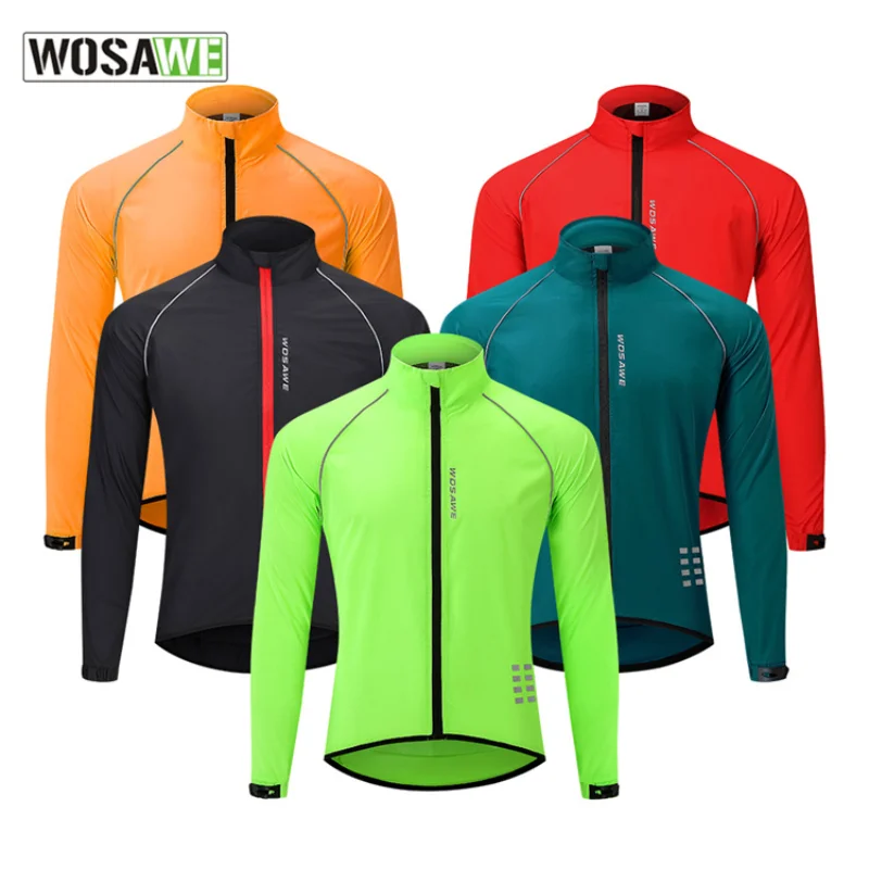 WOSAWE-Cycling Windbreaker Jacket , Lightweight, Windproof, Mountain Biking, Riding, Waterproof, Long-Sleeved, Men's Jesery
WOSAWE-Cycling Windbreaker Jacket , Lightweight, Windproof, Mountain Biking, Riding, Waterproof, Long-Sleeved, Men's Jesery