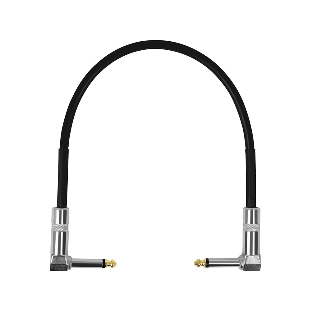 30cm 6.35mm Guitar Effects Pedal Cable Adapter 1/4in Plug Wire Right Angle Black For Guitar Effect Pedal Cables No Noise
30cm 6.35mm Guitar Effects Pedal Cable Adapter 1/4in Plug Wire Right Angle Black For Guitar Effect Pedal Cables No Noise