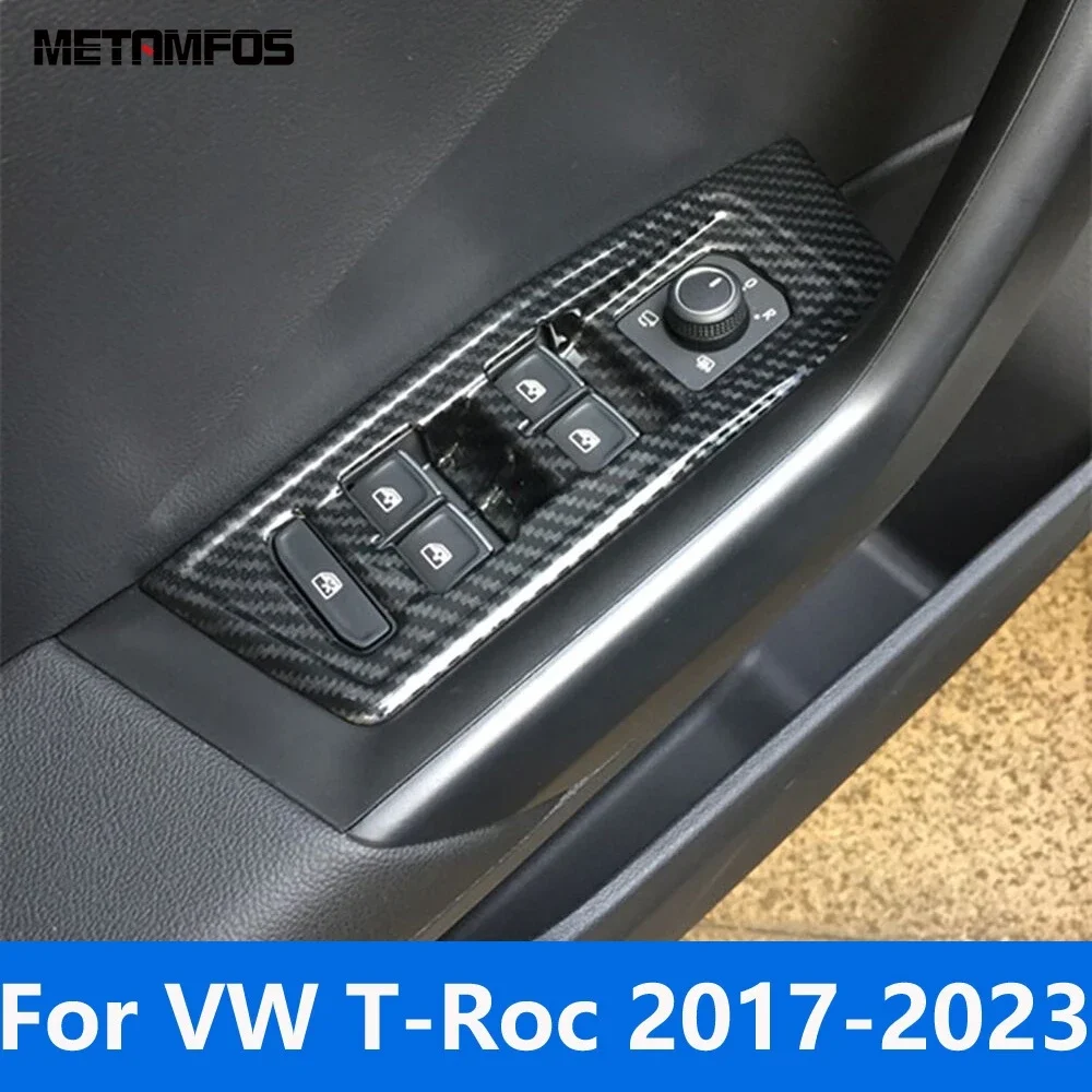Для VW Volkswagen T-Roc TROC 2017-2022 2023 подлокотник из углеродного волокна для интерьера двери окна подъемника переключателя крышки отделки автомобильные аксессуары 
Для VW Volkswagen T-Roc TROC 2017-2022 2023 подлокотник из углеродного волокна для интерьера двери окна подъемника переключателя крышки отделки автомобильные аксессуары