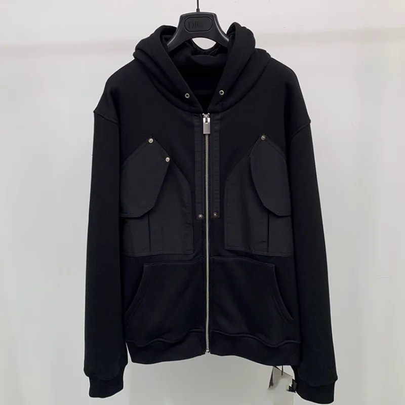 23ss Streetwear Men Hooded Jackets Women Zip Patchwork Hoodie Sweatshirt Y2k Loose Casual Cardigan Jacket
23ss Streetwear Men Hooded Jackets Women Zip Patchwork Hoodie Sweatshirt Y2k Loose Casual Cardigan Jacket