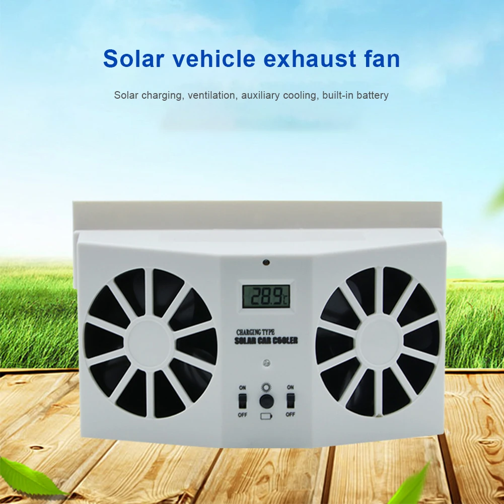 Universal Solar Powered Car Exhaust Fan Car Air Vent Radiator Vehicle Air Circulation Smoke Exhaust Fan Air Vent Radiator Cooler
Universal Solar Powered Car Exhaust Fan Car Air Vent Radiator Vehicle Air Circulation Smoke Exhaust Fan Air Vent Radiator Cooler