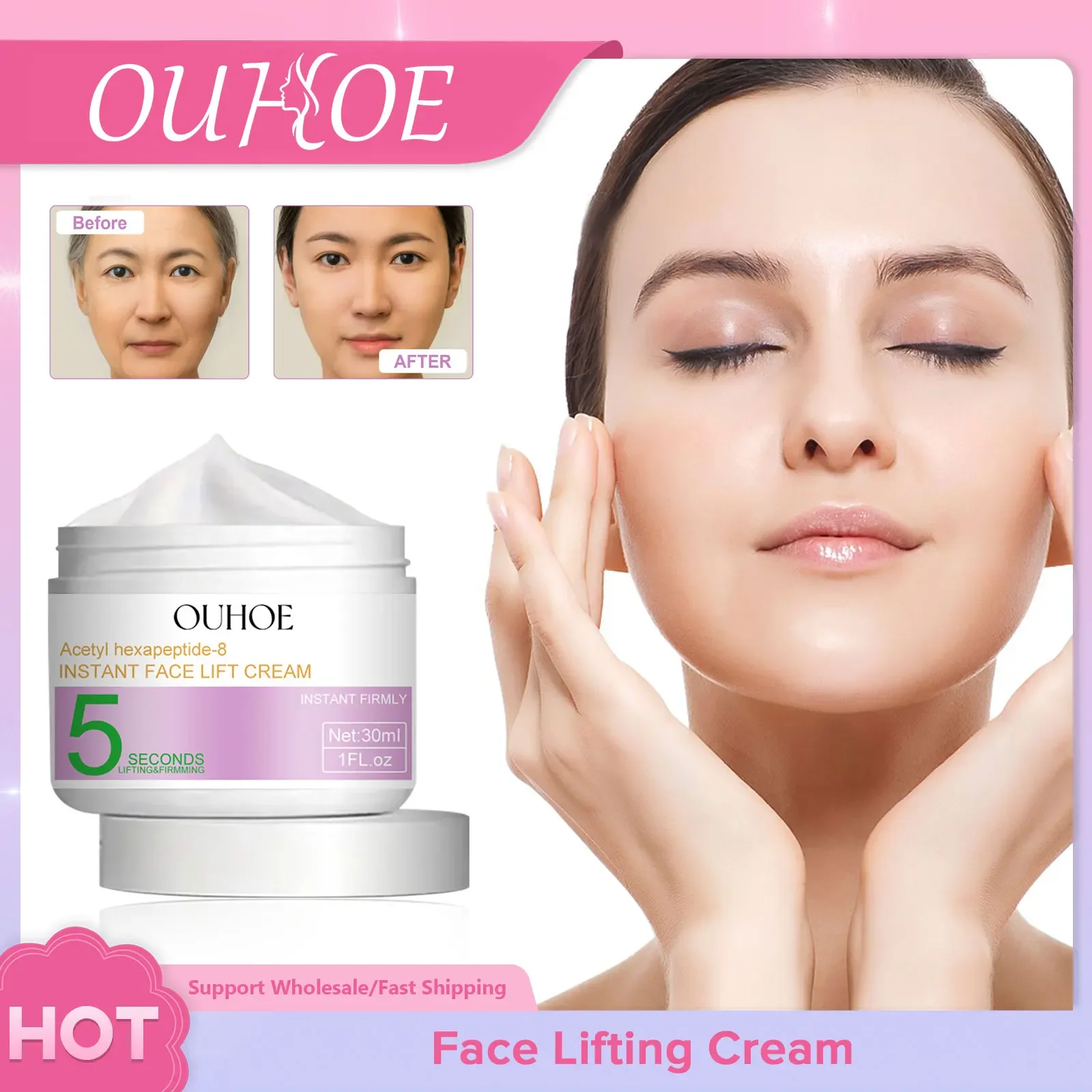 Anti Wrinkle Cream Repair Dullness Reduce Lines Firming Stimulate Collagen Eliminate Forehead Lines Enhance Tightening Face Care 
Anti Wrinkle Cream Repair Dullness Reduce Lines Firming Stimulate Collagen Eliminate Forehead Lines Enhance Tightening Face Care
