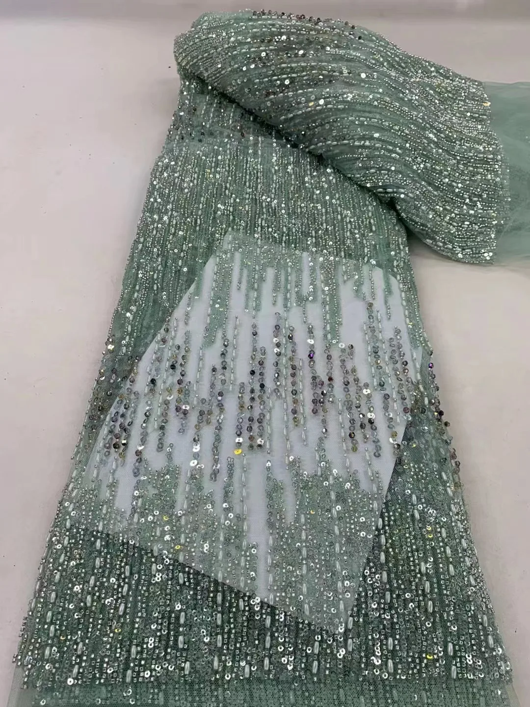 5Yards Luxury African Beads Groom Lace Fabric 2023 High Quality Material Nigerian French Sequins For Wedding Dress
5Yards Luxury African Beads Groom Lace Fabric 2023 High Quality Material Nigerian French Sequins For Wedding Dress