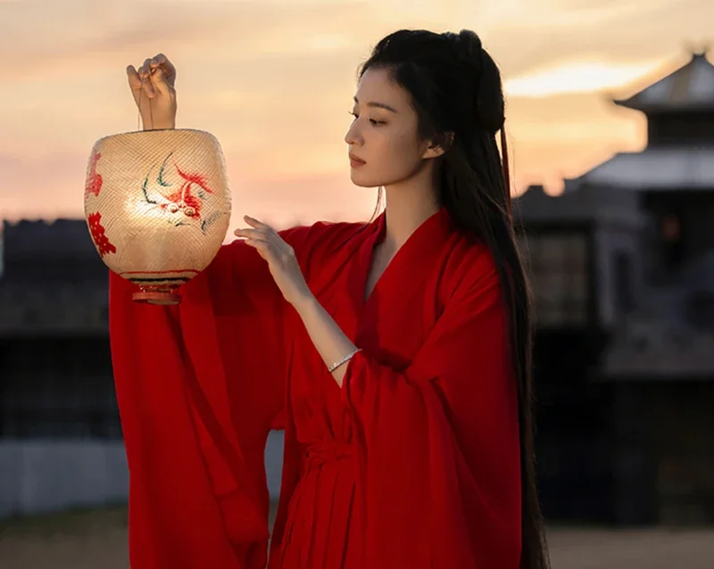 Women Hanfu Dress Chinese Traditional Hanfu Dance Dress Female Cosplay Costume Summer Red Dress Hanfu For Women Plus Size 5XL
Women Hanfu Dress Chinese Traditional Hanfu Dance Dress Female Cosplay Costume Summer Red Dress Hanfu For Women Plus Size 5XL