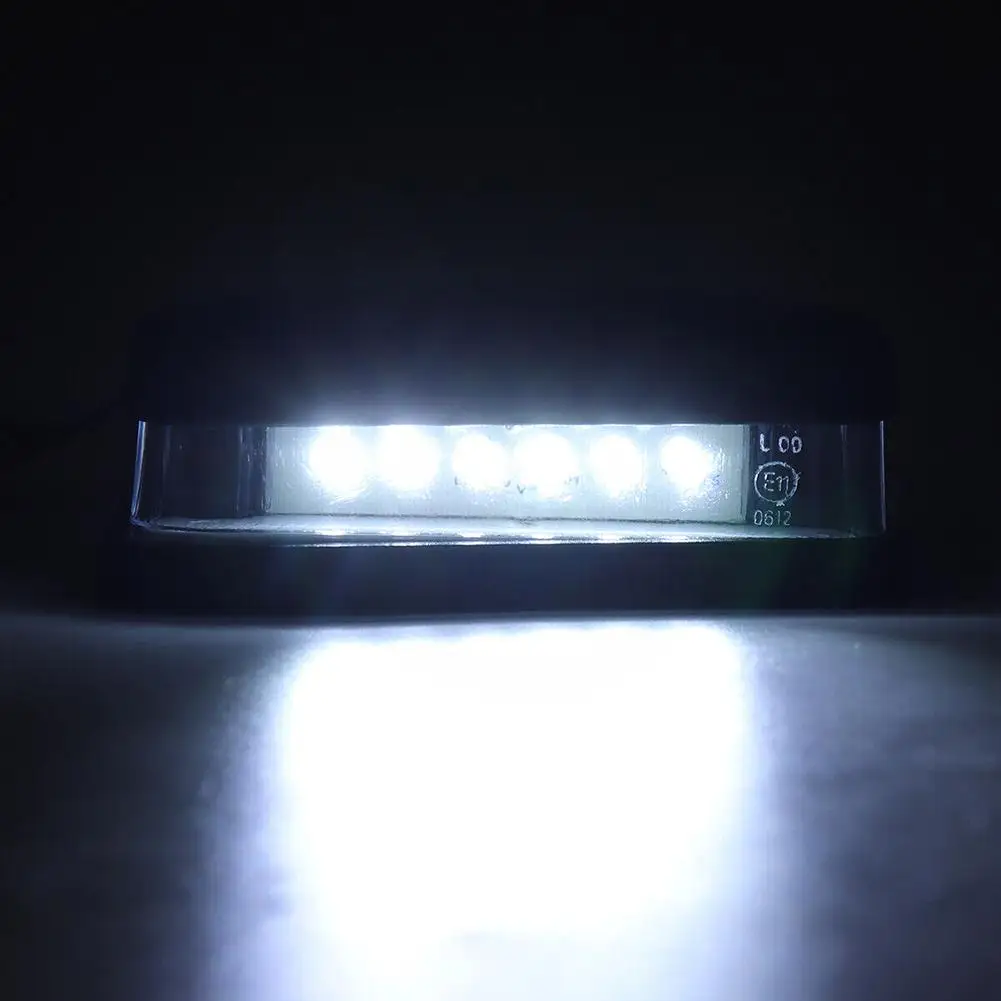 Replacement 1pcs Accessories Low Power Consumption Number Plate Light Truck 10-30V ABS Clear Lens Shock Resistant
Replacement 1pcs Accessories Low Power Consumption Number Plate Light Truck 10-30V ABS Clear Lens Shock Resistant