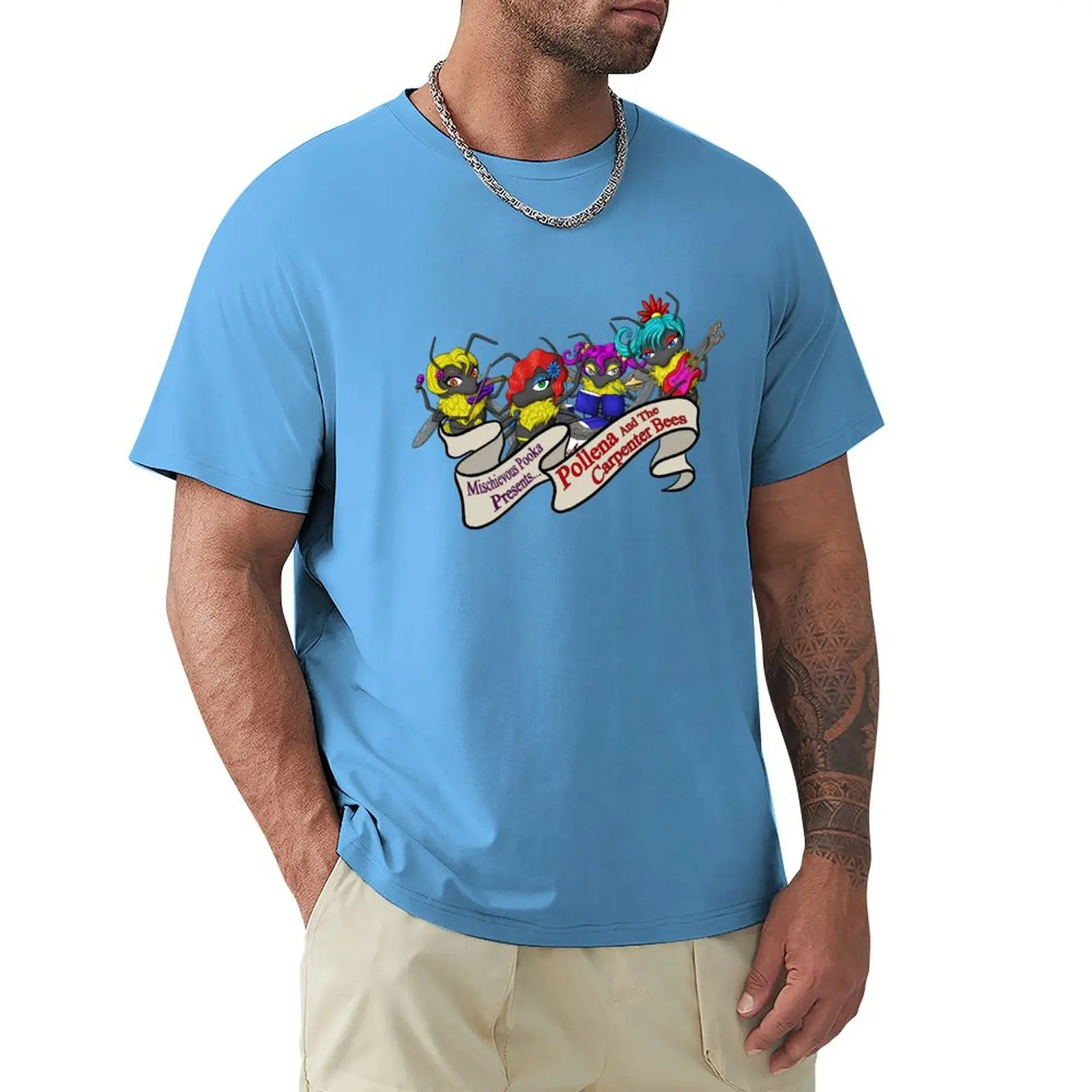 Pollena And The Carpenter Bees T-Shirt kawaii clothes customs graphics summer top Short sleeve tee men
Pollena And The Carpenter Bees T-Shirt kawaii clothes customs graphics summer top Short sleeve tee men