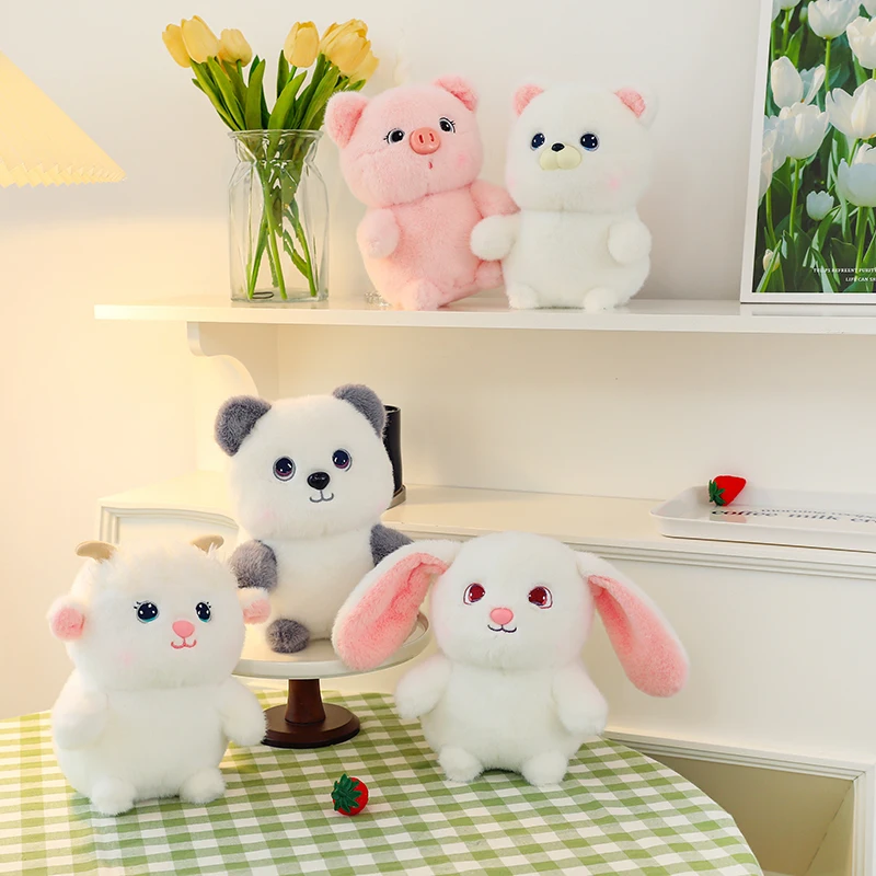 Super Cute Animal Doll Piggy Panda Doll Dog Rabbit Children Birthday Gift Sheep Plush Toy
Super Cute Animal Doll Piggy Panda Doll Dog Rabbit Children Birthday Gift Sheep Plush Toy