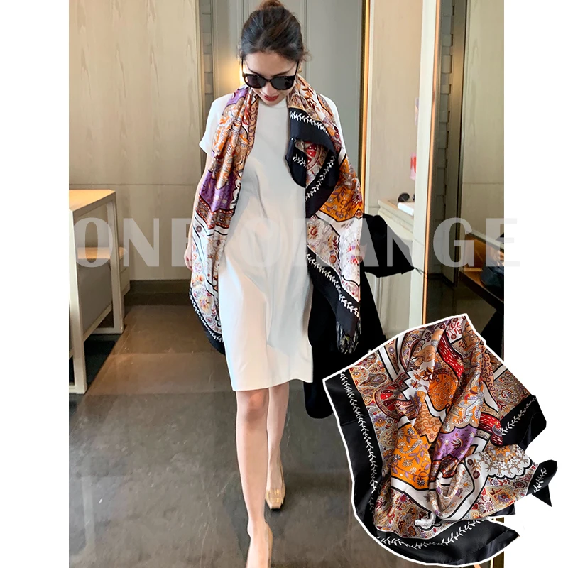 Bohemia Brand Wool Scarf 140*140,Silk And Wool Scarf Female, Winter Soft Rolled Hem Scarf Designers Blanket
Bohemia Brand Wool Scarf 140*140,Silk And Wool Scarf Female, Winter Soft Rolled Hem Scarf Designers Blanket