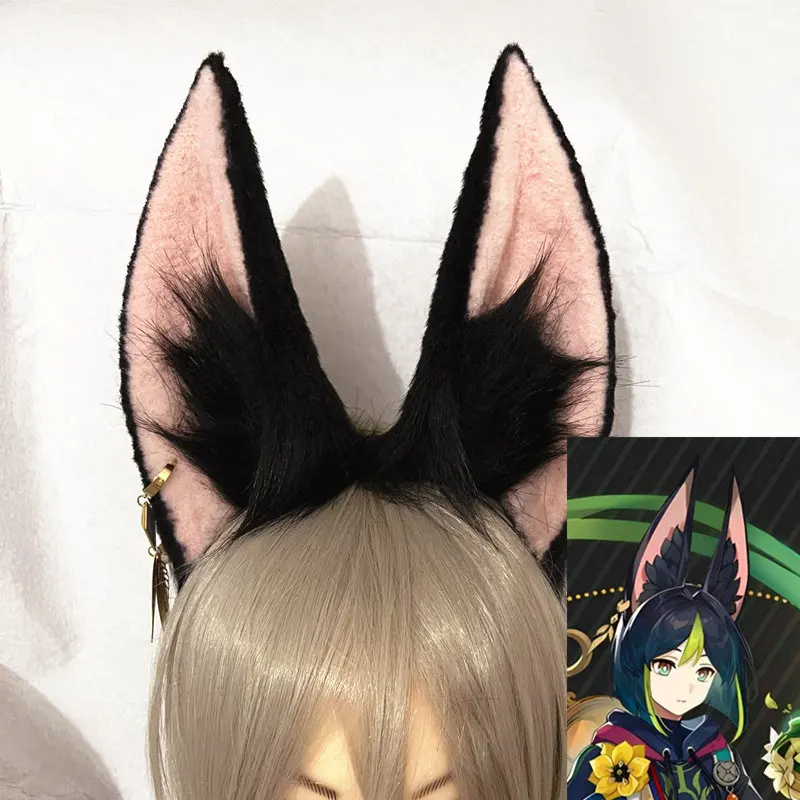 Game Genshin Impact Tighnari Earrings Cosplay Hairhoop Cosplay Rhombus Prop Halloween Rabbit Ears Lolita Accessories
Game Genshin Impact Tighnari Earrings Cosplay Hairhoop Cosplay Rhombus Prop Halloween Rabbit Ears Lolita Accessories