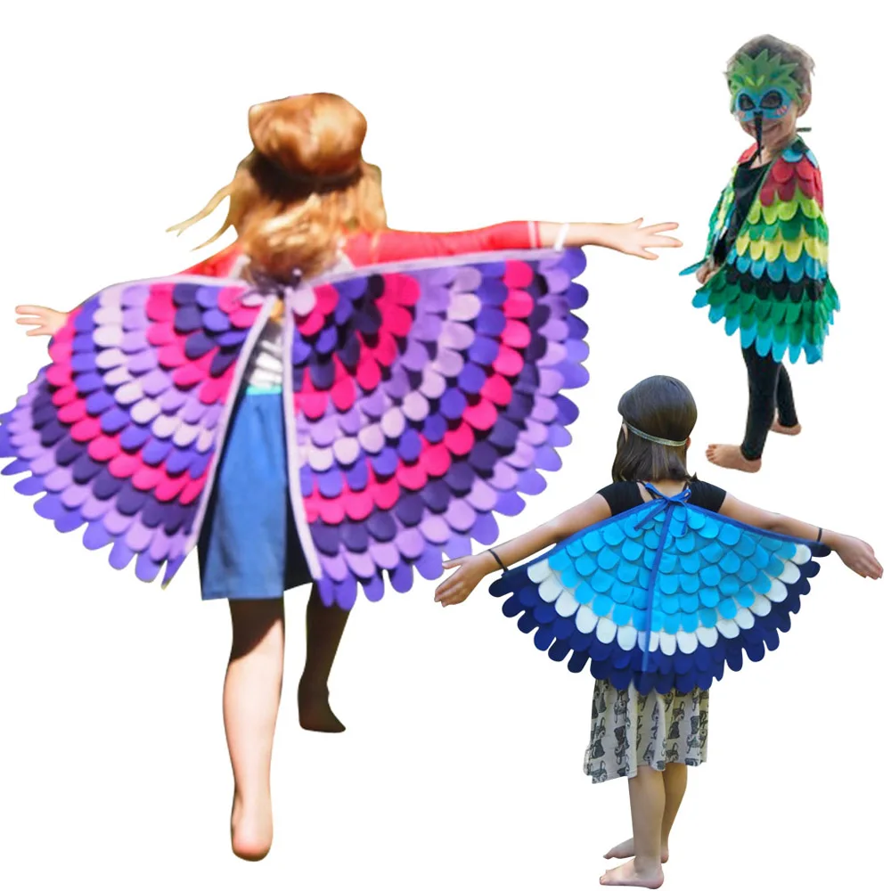 Carnival Costume Kids Birds Boys Costume for Kids Animal Wings with Masks Child Costume Halloween Child Cosplay Costume Set
Carnival Costume Kids Birds Boys Costume for Kids Animal Wings with Masks Child Costume Halloween Child Cosplay Costume Set