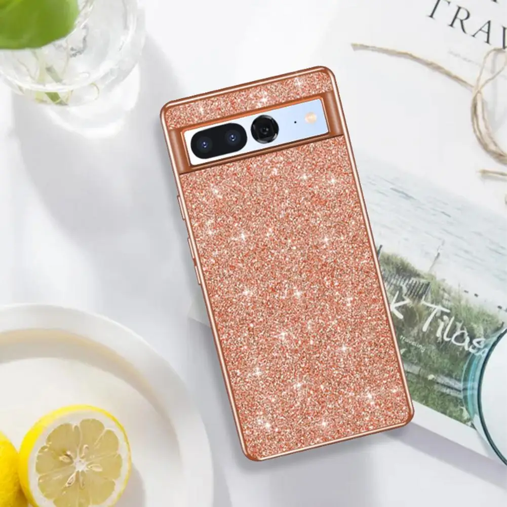 

Phone Back Shell Practical Full Coverage Decorative 4 Corners All Inclusive Anti-drop Phone Case