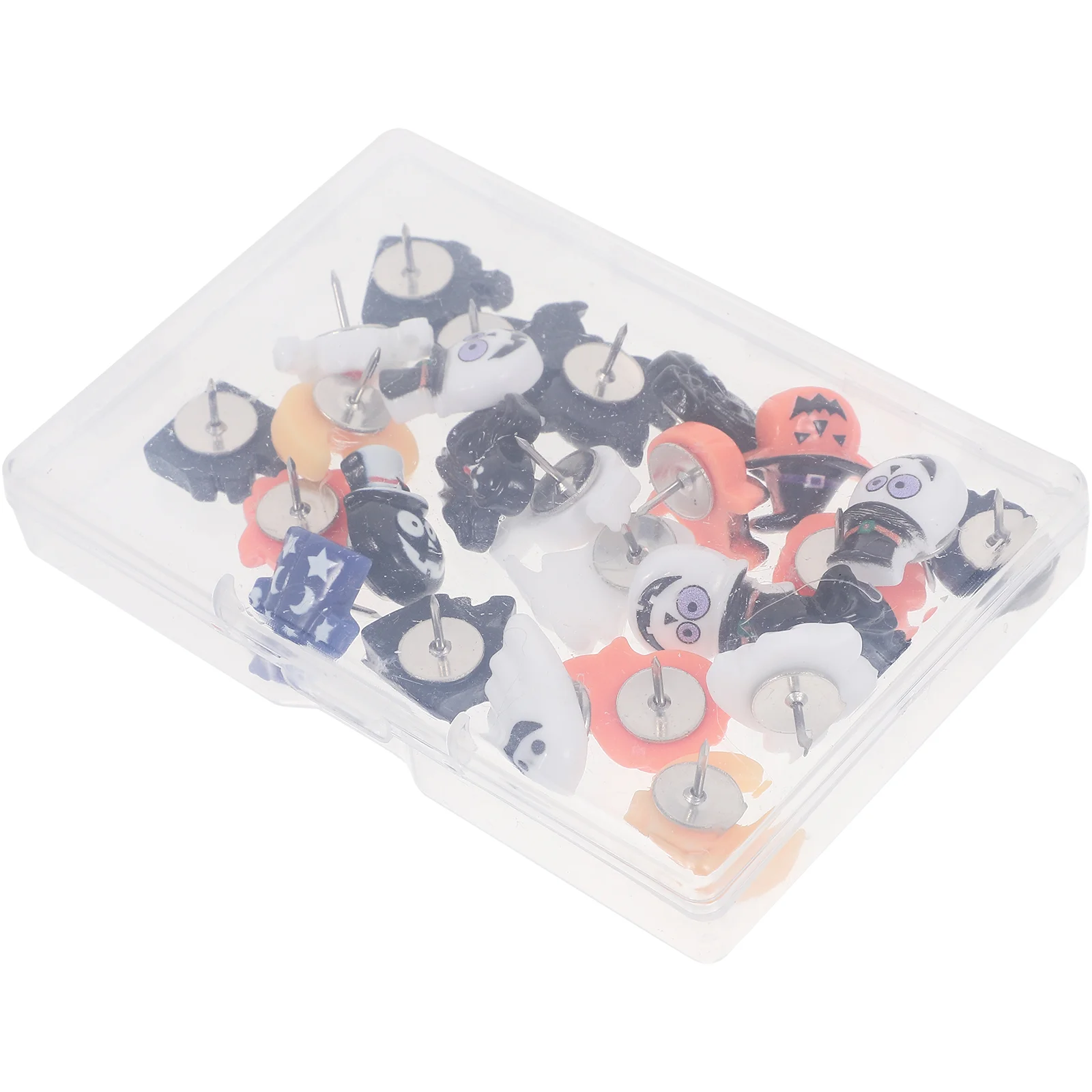 1 Box Decorative Thumbtacks Halloween Pushpins Multi-function Thumbtacks Creative Thumbtack
1 Box Decorative Thumbtacks Halloween Pushpins Multi-function Thumbtacks Creative Thumbtack