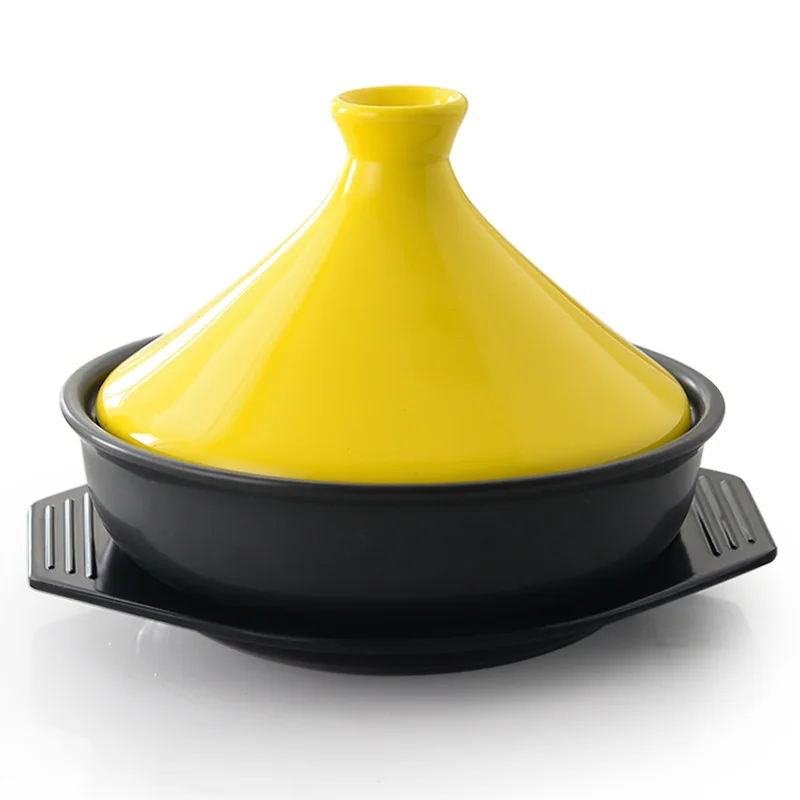 Morocco tajine Japan clay household small single gas energy-saving bellied stew pan casserole earthenware cooking pot Tagine
Morocco tajine Japan clay household small single gas energy-saving bellied stew pan casserole earthenware cooking pot Tagine