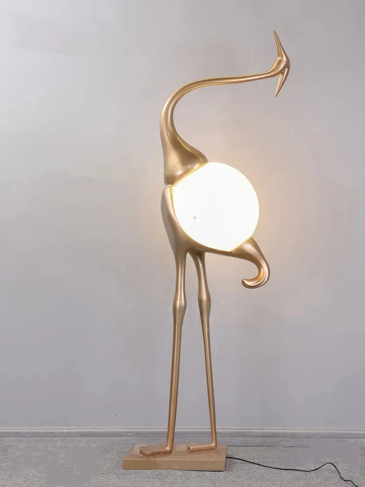 Post-Modern Living Room Decorative Art Decoration Sales Office Club Hotel Lobby Vertical Sculpture Crane Floor Lamps home decor
Post-Modern Living Room Decorative Art Decoration Sales Office Club Hotel Lobby Vertical Sculpture Crane Floor Lamps home decor