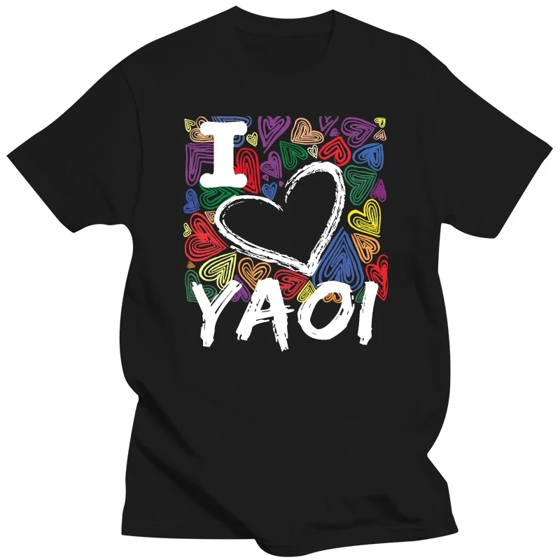 Рубашка I Love Yaoi для влюбленных манги, модная футболка с круглым вырезом и коротким рукавом для мужчин, летняя забавная свободная футболка
Рубашка I Love Yaoi для влюбленных манги, модная футболка с круглым вырезом и коротким рукавом для мужчин, летняя забавная свободная футболка
