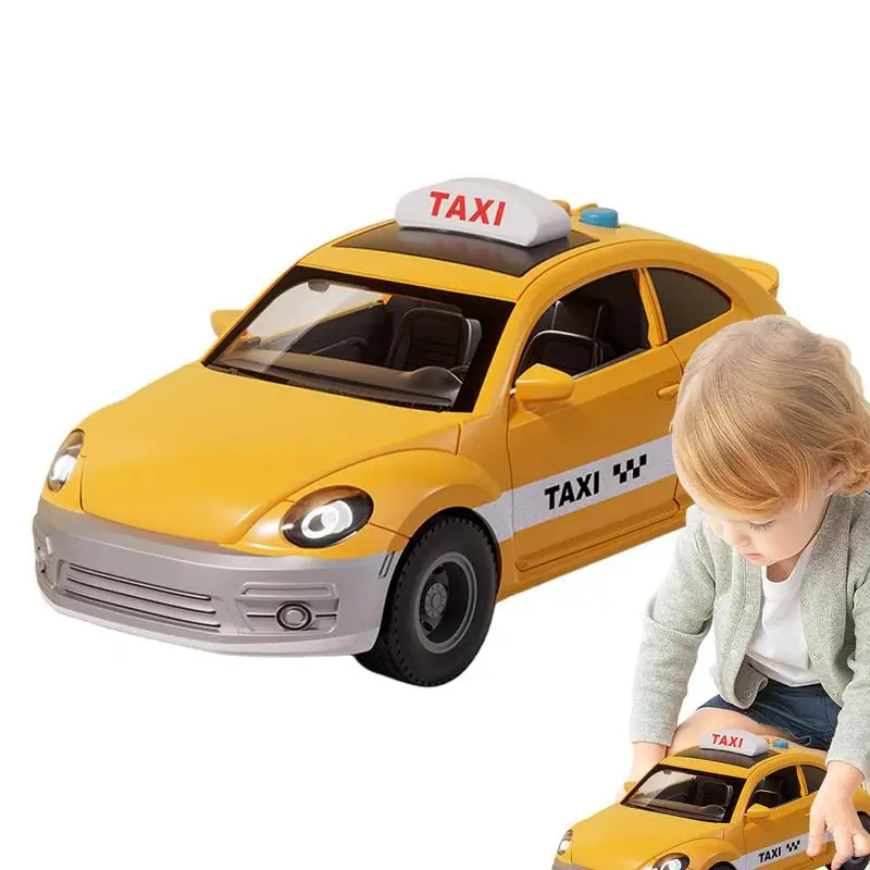 

Model Toy Car Small Toy Cars Nyc Taxi In Yellow Small Toy Cars In Yellow For Kids Boy Collector's Item Indoor Home Gifts