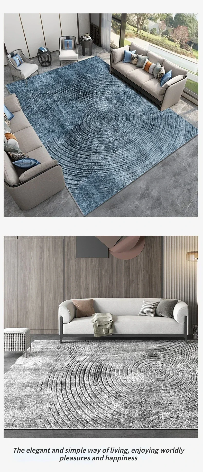 

Новинка 6874, ковер Nordic Tie-Dye, оптовая продажа, плюшевый коврик, одеяло для гостиной, спальни, напольная Подушка для украшения дома