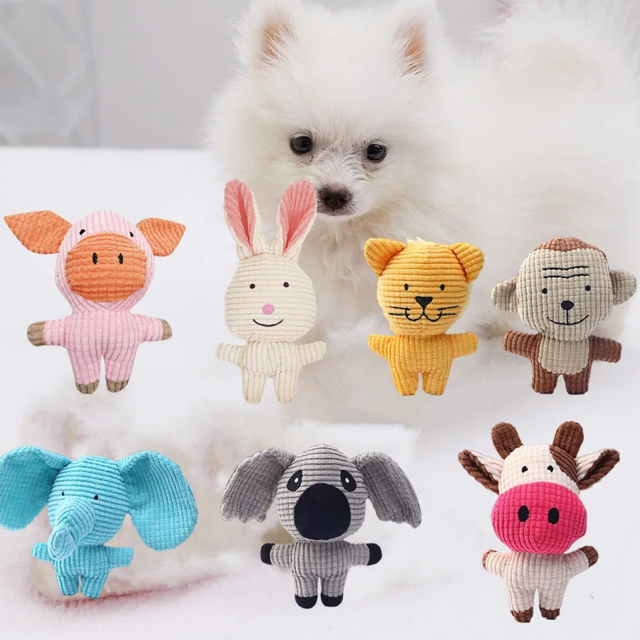 New Plush Teething Pet Toy Fashion Contrasting Color Stitching Sound Making Cute Animal Shape Pet Products Interactive Dog Toys
New Plush Teething Pet Toy Fashion Contrasting Color Stitching Sound Making Cute Animal Shape Pet Products Interactive Dog Toys