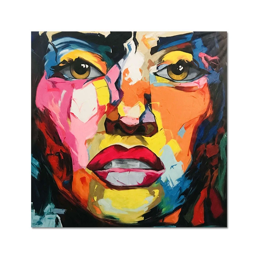 Bar Wall Decor Sexy Lady Face Portrait Poster Art Handmade Colorful Oil Painting Large Canvas Wall Picture Artwork Handmade
Bar Wall Decor Sexy Lady Face Portrait Poster Art Handmade Colorful Oil Painting Large Canvas Wall Picture Artwork Handmade