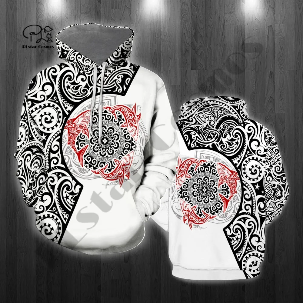 

PLstar Cosmos 3D Print Newest Guam Shark Spring Polynesia Tribal Harajuku Streetwear Casual Unique Unisex Hoodie/Sweatshirt/Zip