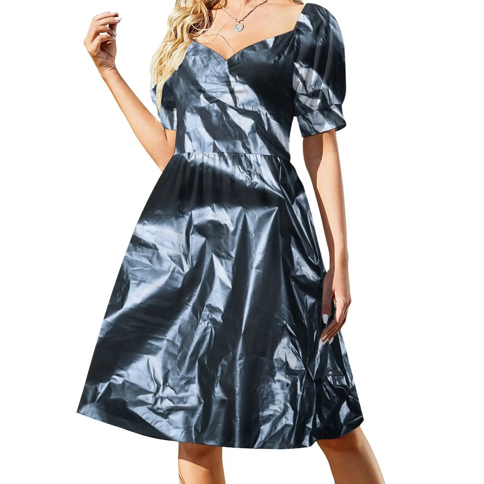 Trash Plastic Bag Texture Sleeveless Dress dresses for women beach outfits for women
Trash Plastic Bag Texture Sleeveless Dress dresses for women beach outfits for women