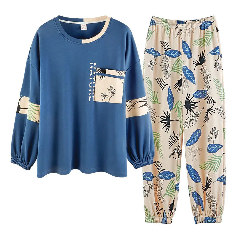 Cotton Pajamas Set Cute Cartoon Homewear Women Sleepwear Clothes Lounge Wear Autumn Long Sleeve Female Pajamas Set Sleepwear
Cotton Pajamas Set Cute Cartoon Homewear Women Sleepwear Clothes Lounge Wear Autumn Long Sleeve Female Pajamas Set Sleepwear