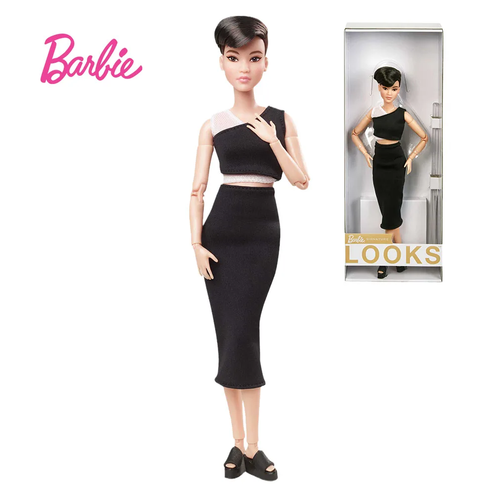 Original Barbie Doll Signature Posable Barbie Looks Doll (Petite Brunette) GXB29 Toys for Girls Christmas Gift
Original Barbie Doll Signature Posable Barbie Looks Doll (Petite Brunette) GXB29 Toys for Girls Christmas Gift