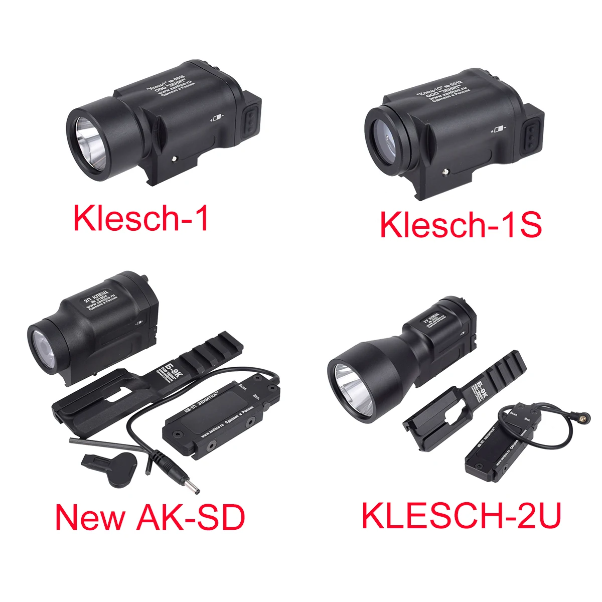 NEW Zenitco AK-SD KLESCH-2U Klesch-1 Klesch-1S GEN 2 Weapon Gun Light For Airsoft AK47 AK74 Glock 17 Hunting Light
NEW Zenitco AK-SD KLESCH-2U Klesch-1 Klesch-1S GEN 2 Weapon Gun Light For Airsoft AK47 AK74 Glock 17 Hunting Light