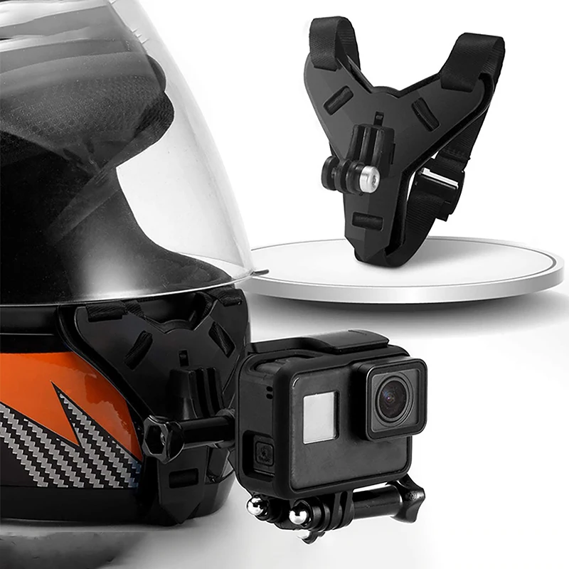 Ремешок для мотоциклетного шлема с передней подставкой-держателем для GoPro Hero DJI Osmo Action Insta360 аксессуары для экшн-камеры
Ремешок для мотоциклетного шлема с передней подставкой-держателем для GoPro Hero DJI Osmo Action Insta360 аксессуары для экшн-камеры