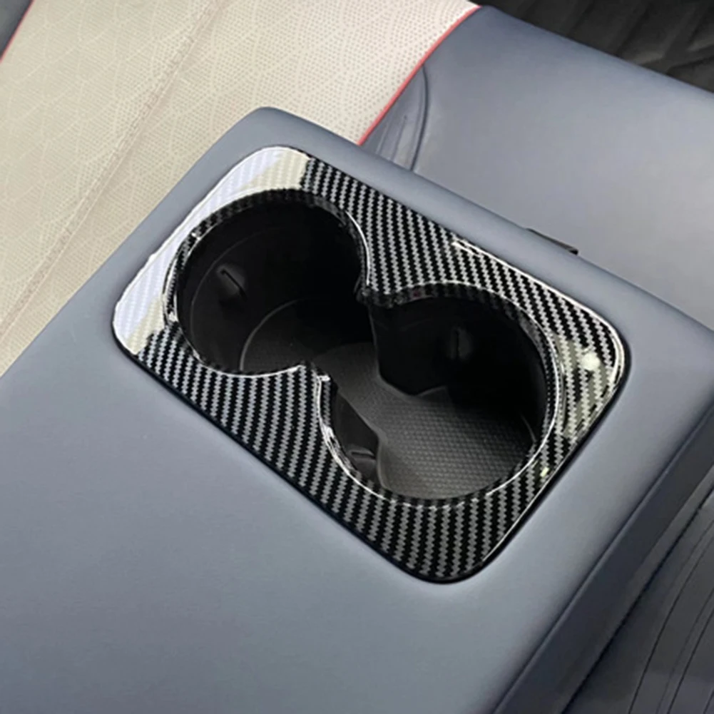 Add a Touch of Elegance to Your For BYD Atto3 2021 2023 with this Carbon Fiber Rear Water Cup Holder Cover Trim!
Add a Touch of Elegance to Your For BYD Atto3 2021 2023 with this Carbon Fiber Rear Water Cup Holder Cover Trim!