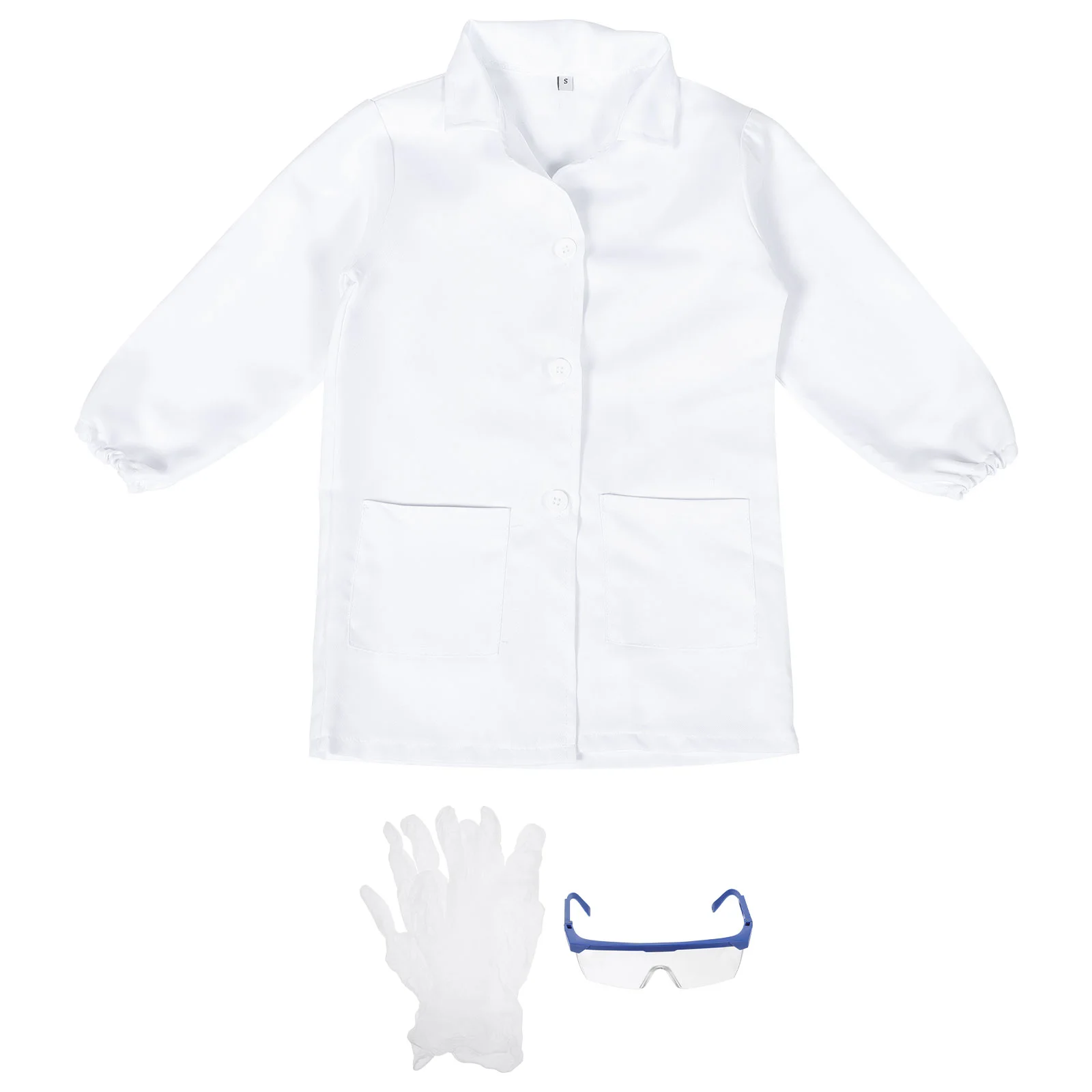 1 Set of Lovely Kids Costume for Role Play Doctor Scientist Costume Set Coat Gloves Goggles Supplies
1 Set of Lovely Kids Costume for Role Play Doctor Scientist Costume Set Coat Gloves Goggles Supplies