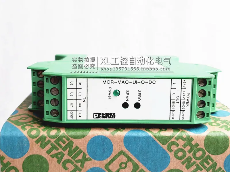 Original Phoenix Voltage Measuring Transmitter MCR-VAC-UI-O-DC Order 2811103 In Stock.
Original Phoenix Voltage Measuring Transmitter MCR-VAC-UI-O-DC Order 2811103 In Stock.