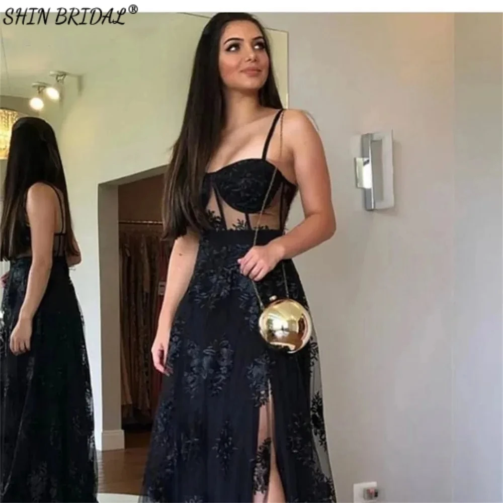 SHIN BRIDAL Elegant Tulle Sweetheart Evening Dresses for Women Sleeveless Prom Dresses Floor-Length Backless Wedding Dresses
SHIN BRIDAL Elegant Tulle Sweetheart Evening Dresses for Women Sleeveless Prom Dresses Floor-Length Backless Wedding Dresses
