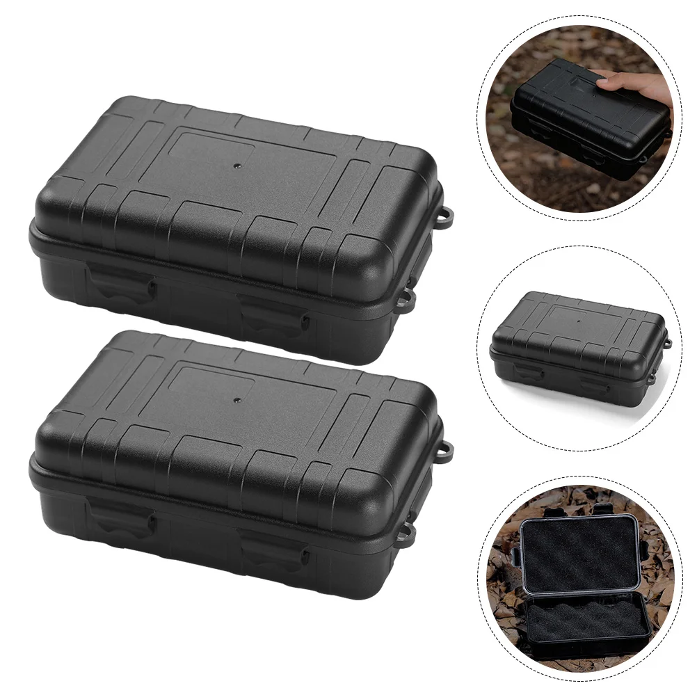 2 Pcs Container Supplies Tools Shockproof Field Boxes Airtight Multi-function Wear-resistant
2 Pcs Container Supplies Tools Shockproof Field Boxes Airtight Multi-function Wear-resistant