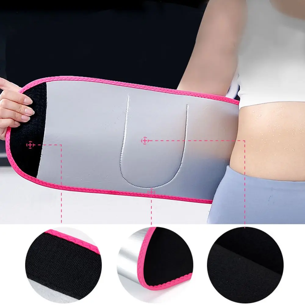 

Protection Corsets with Pocket Loss Weight Slimming Sweat Belt Body Shaper Wrap Band Sports Waist Supporter Waist Tummy Trimmer