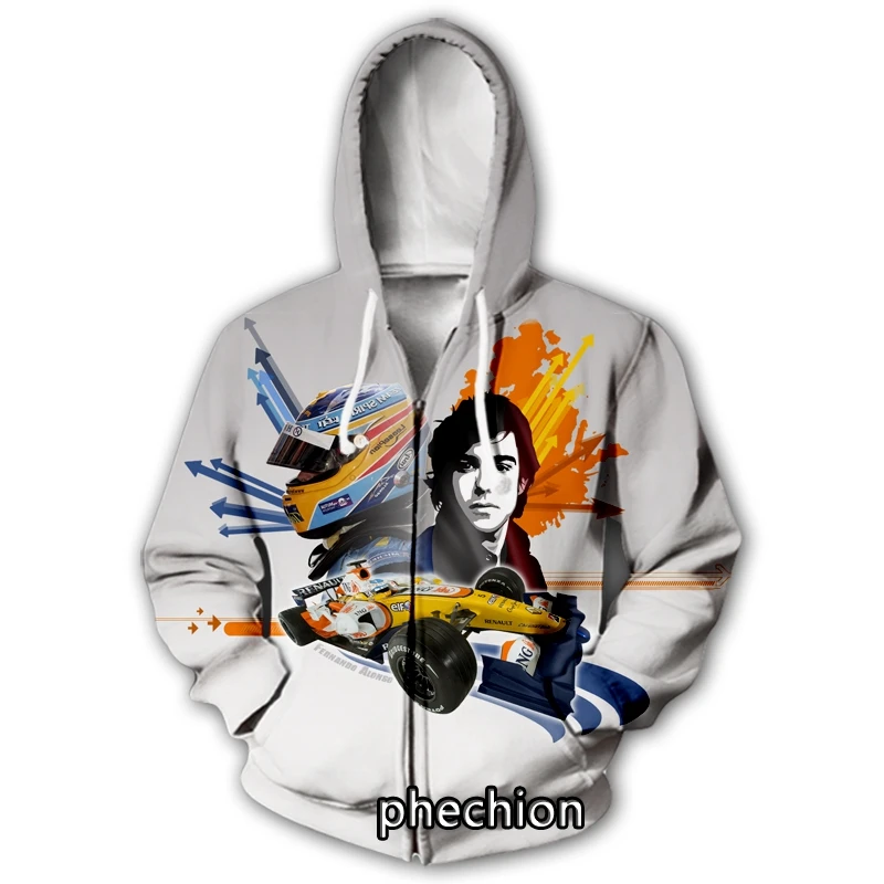 phechion New Men/Women 3D Printed F1 Driver Fernando Alonso Casual Zipper Hoodies Fashion Men Loose Sporting Zip Up Hoodies J42
phechion New Men/Women 3D Printed F1 Driver Fernando Alonso Casual Zipper Hoodies Fashion Men Loose Sporting Zip Up Hoodies J42