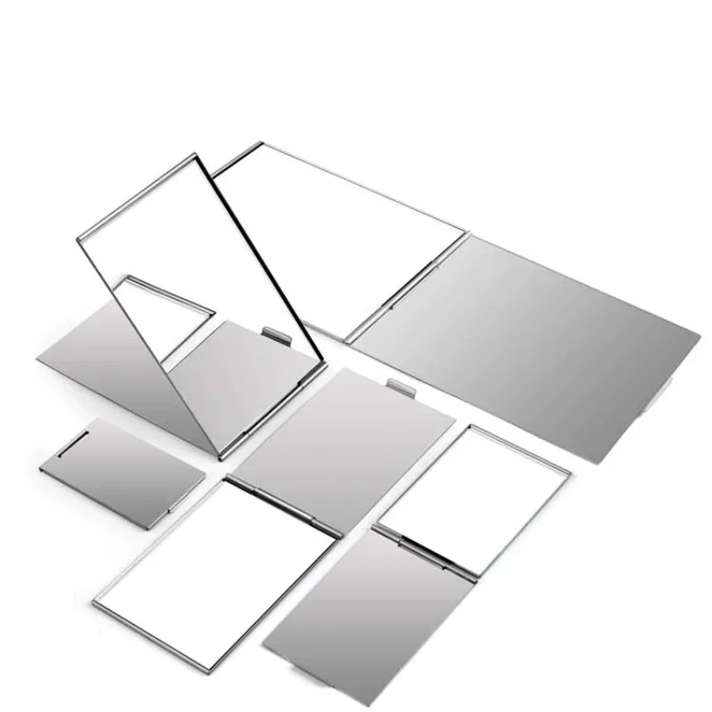 1pc Aluminum Makeup Mirrors Mini Portable Folding Mirror Pocket Travel Hand Small Mirror Vanity Foldable Compact Cosmetics Tools
1pc Aluminum Makeup Mirrors Mini Portable Folding Mirror Pocket Travel Hand Small Mirror Vanity Foldable Compact Cosmetics Tools