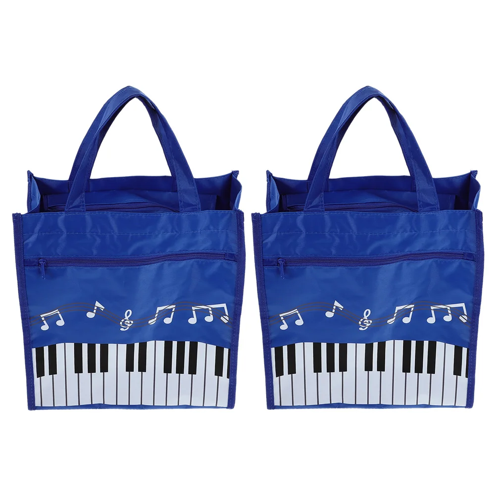 2 pcs Girl Tote Bag Music Books Bags Portable Handbag Music Note Handbag with Handles
2 pcs Girl Tote Bag Music Books Bags Portable Handbag Music Note Handbag with Handles