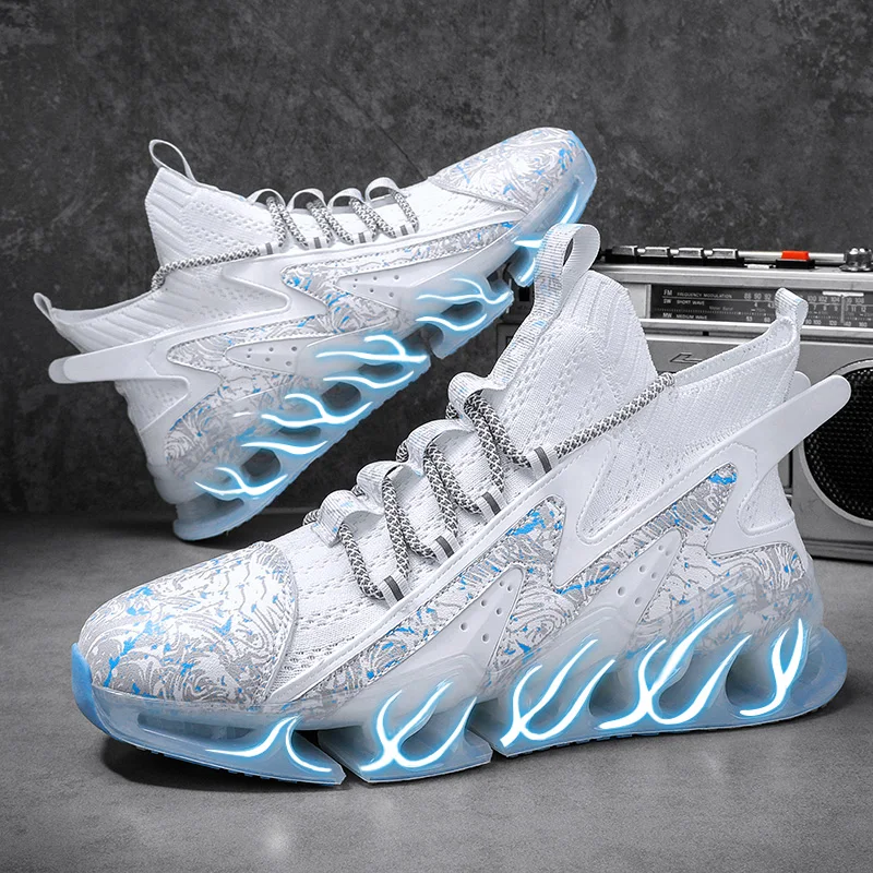 SENTA Trendy Graffiti Blade Sneakers Men Cushioning Running Shoes for Men Oudoor Breathable Jojgging Sports Shoes Gym Sneakers
SENTA Trendy Graffiti Blade Sneakers Men Cushioning Running Shoes for Men Oudoor Breathable Jojgging Sports Shoes Gym Sneakers