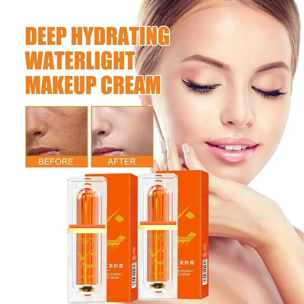 1PC Five Vitamin C Supplement Cream Moisturizing Tender Skin Cosmetics Whitening Concealer Deep Hydration Makeup Cream
1PC Five Vitamin C Supplement Cream Moisturizing Tender Skin Cosmetics Whitening Concealer Deep Hydration Makeup Cream