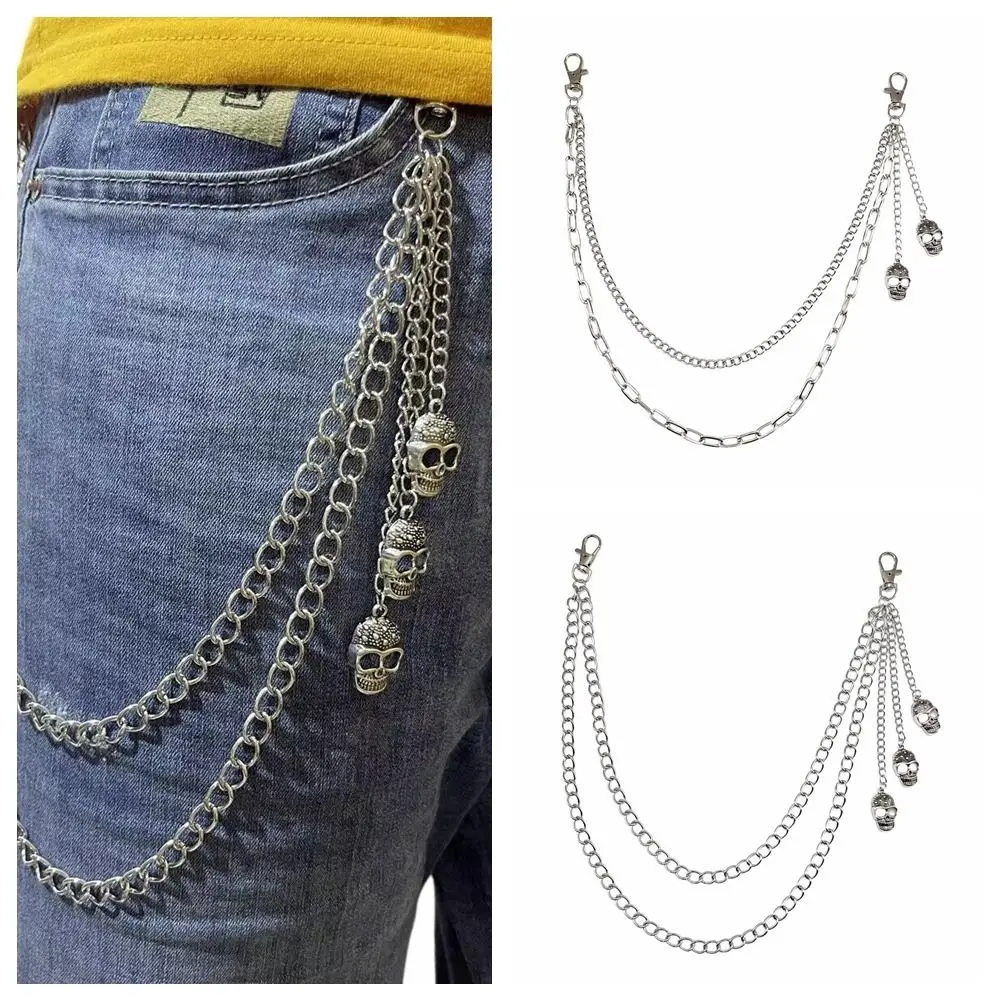 Tassel Skull Waist Chain Punk Zinc Alloy Multi-layer Skull Pants Chain Harajuku Belt Chain Punk Belt Chain Female
Tassel Skull Waist Chain Punk Zinc Alloy Multi-layer Skull Pants Chain Harajuku Belt Chain Punk Belt Chain Female