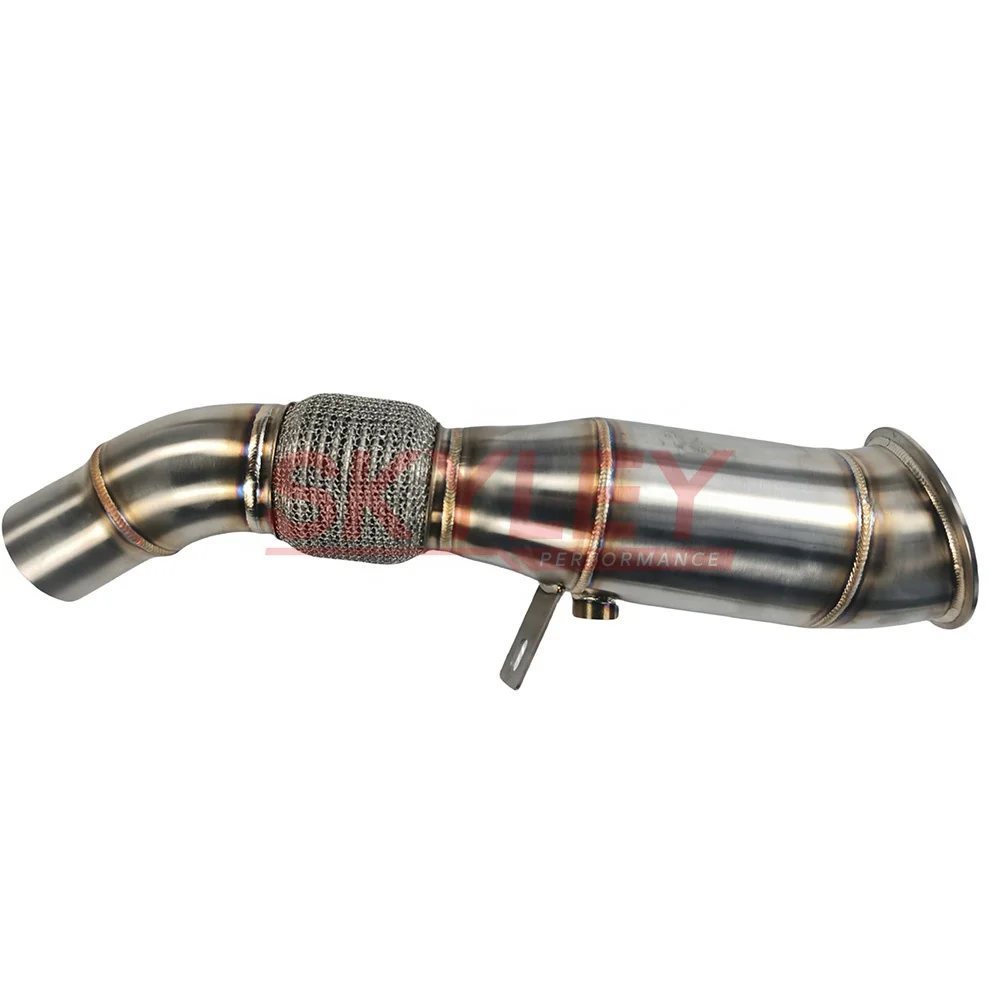SKYLEY High Performance Downpipe 4" For Bmw N20 128i 220i 228i 320i 328i 420i 428i F30 F31 F34 2.0t 2012-2016 Catted Downpipe
SKYLEY High Performance Downpipe 4" For Bmw N20 128i 220i 228i 320i 328i 420i 428i F30 F31 F34 2.0t 2012-2016 Catted Downpipe
