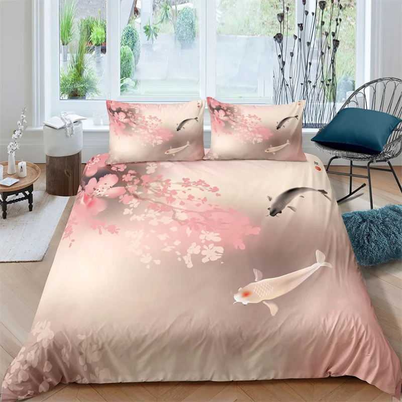 Home Textile Luxury 3D Plum Blossom Koi Print 2/3Pcs Kids Duvet Cover Pillowcase Bedding Set Single Queen and King AU/EU/US Size
Home Textile Luxury 3D Plum Blossom Koi Print 2/3Pcs Kids Duvet Cover Pillowcase Bedding Set Single Queen and King AU/EU/US Size