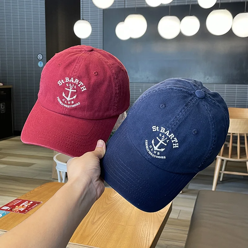 Boat Anchor Embroidered Baseball Cap Female Retro Couple Soft Top Street Peaked Cap Men's Hat
Boat Anchor Embroidered Baseball Cap Female Retro Couple Soft Top Street Peaked Cap Men's Hat