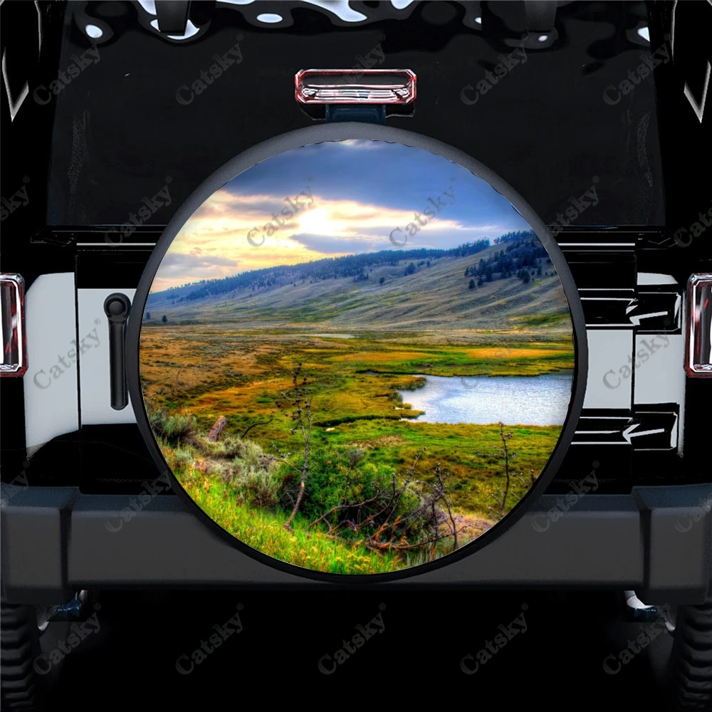 Yellowstone Car tire cover protection dirt-resistant father's gift car accessories spare personalized camper tire cover
Yellowstone Car tire cover protection dirt-resistant father's gift car accessories spare personalized camper tire cover