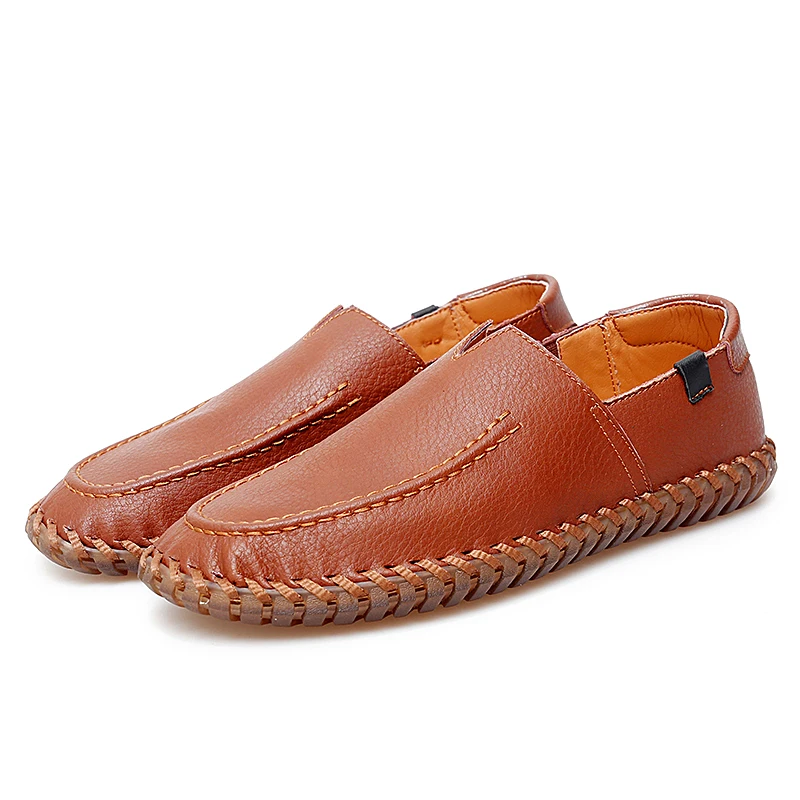 Size 38-47 Fashion Luxus Hand Sewn Mens Leather Shoes Tênis Masculino Loafers Shoes Antiskid Driving Men's Shoes Free Shipping
Size 38-47 Fashion Luxus Hand Sewn Mens Leather Shoes Tênis Masculino Loafers Shoes Antiskid Driving Men's Shoes Free Shipping