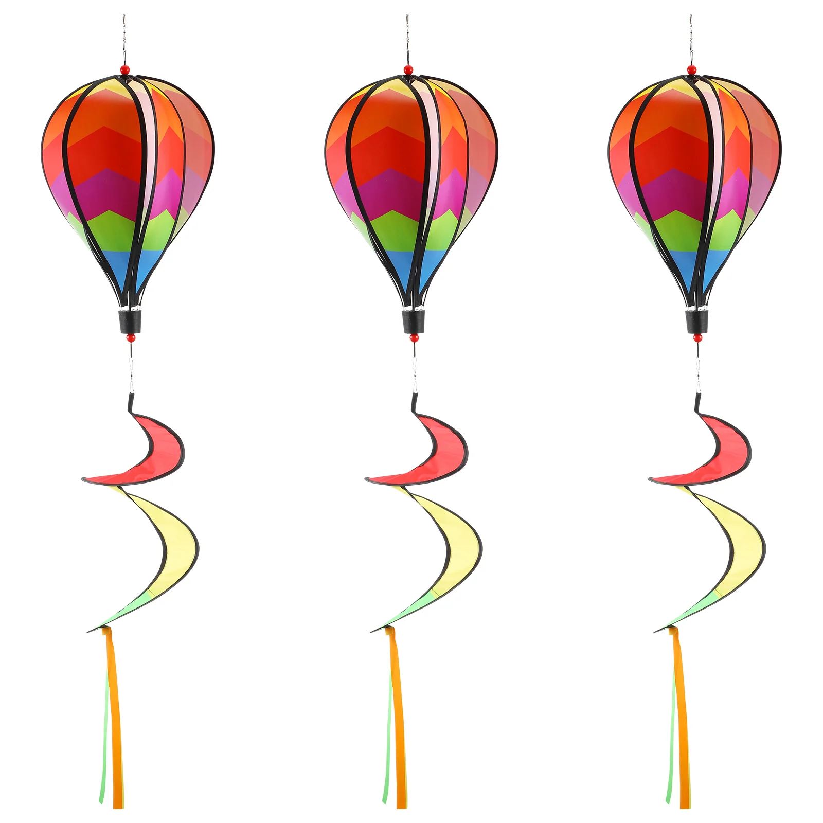 1/3/2Pcs Wind Chimes Rainbow Hot Air Balloon Wind Spinner Rotating Sequins Windmill Wind Twister Hanging Decoration Random Color
1/3/2Pcs Wind Chimes Rainbow Hot Air Balloon Wind Spinner Rotating Sequins Windmill Wind Twister Hanging Decoration Random Color