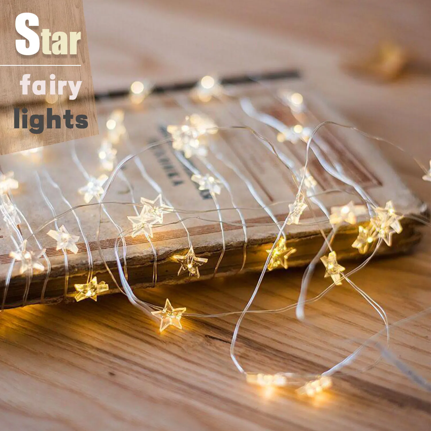 Star String Lights 20/40/60 LEDs Fairy Lights Battery Operated USB Plug Waterproof Indoor Outdoor Twinkle Christmas
Star String Lights 20/40/60 LEDs Fairy Lights Battery Operated USB Plug Waterproof Indoor Outdoor Twinkle Christmas